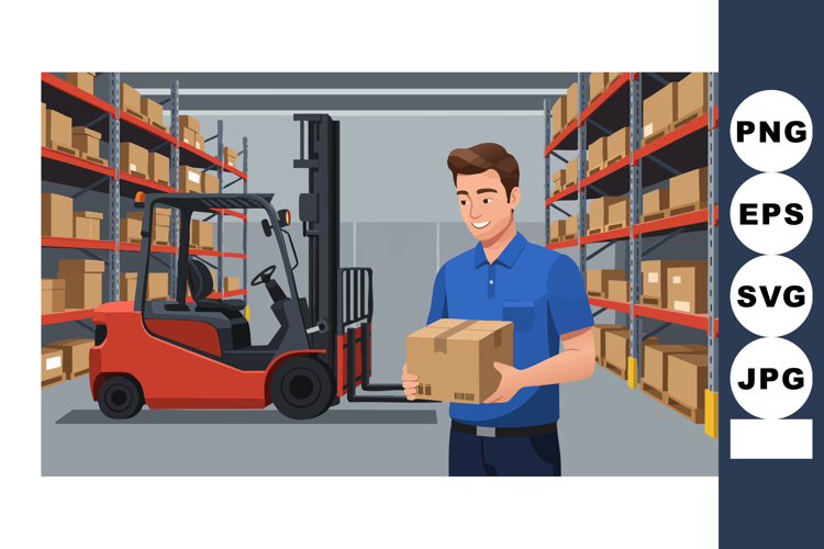 Warehouse Clipart Image 3