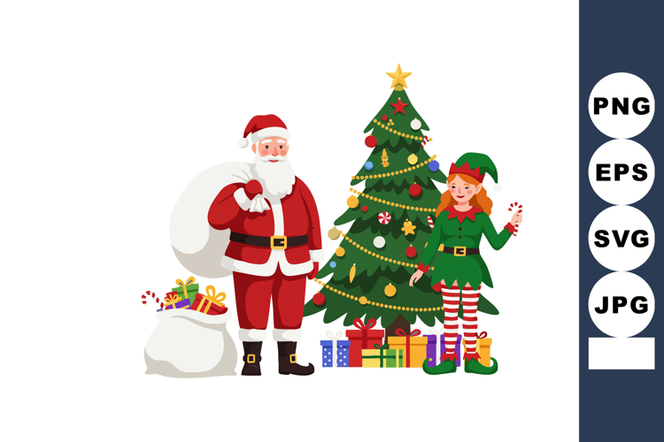 Santa Claus Clipart Image 7