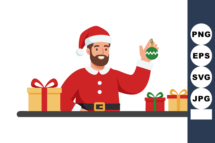 Santa Claus Clipart Image 6
