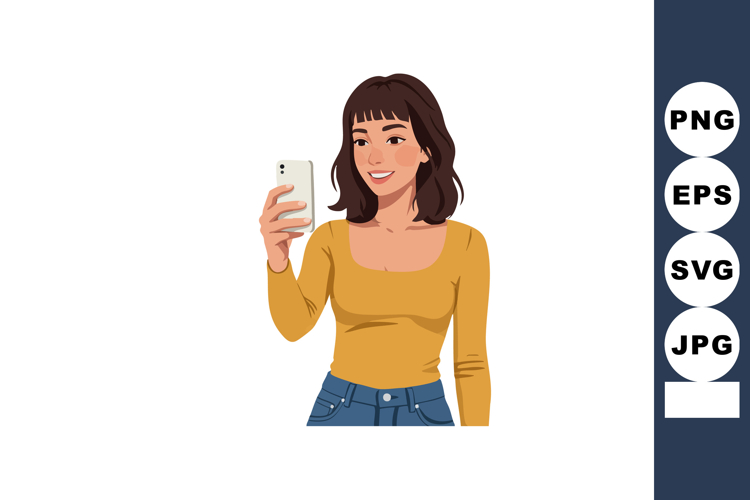 Selfie Clipart Image 13