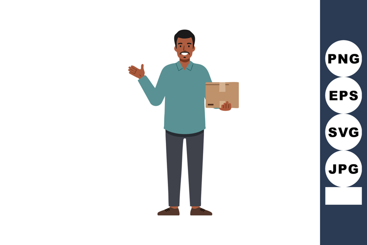 Cardboard Box Clipart Image 9