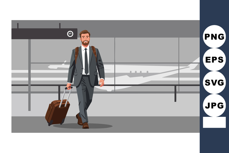 Suitcase Clipart Image 5