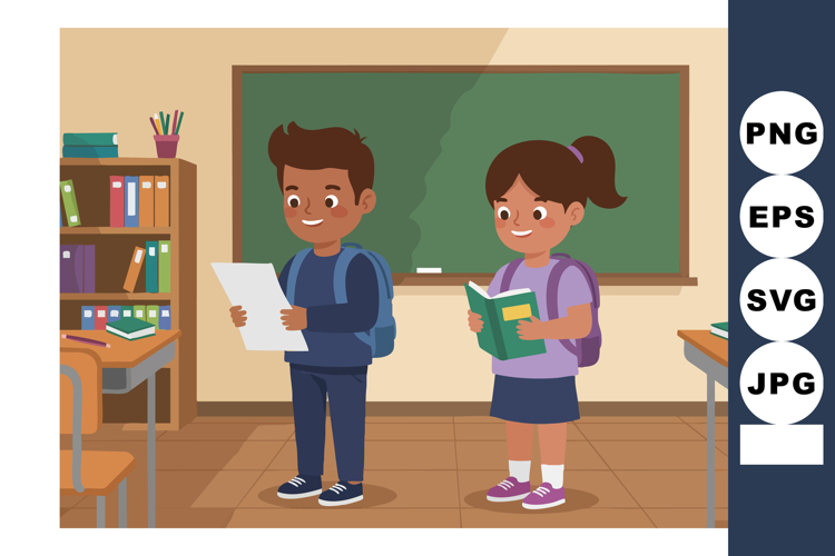 Classroom Clipart Image 19