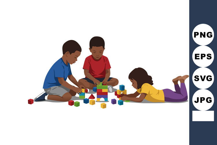 Playing Clipart Image 9