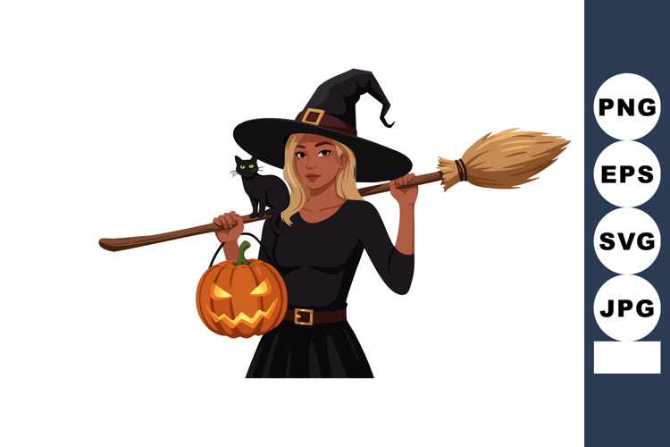 Witch Clipart Image 19