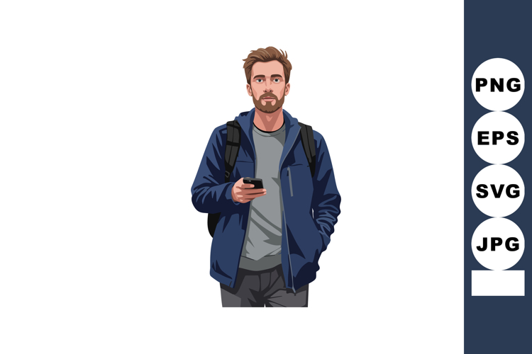 Backpack Clipart Image 2