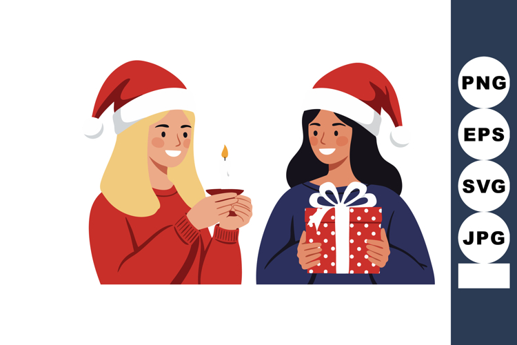 Christmas Candle Clipart Image 14