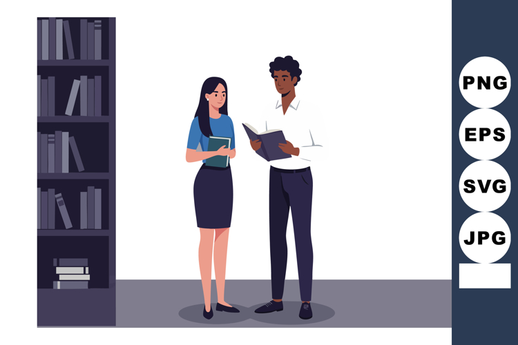 Bookshelf Clipart Image 8