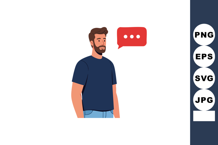 Speech Bubble Clipart Image 14
