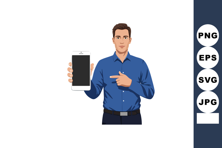 Smartphone Clipart Image 2