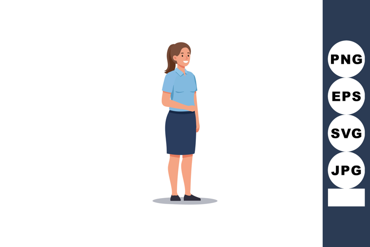 Woman Clipart Image 2