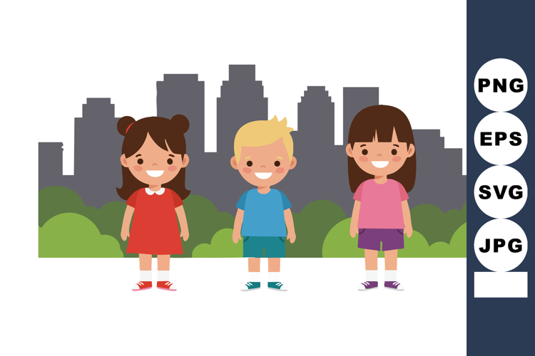City Skyline Clipart Image 9