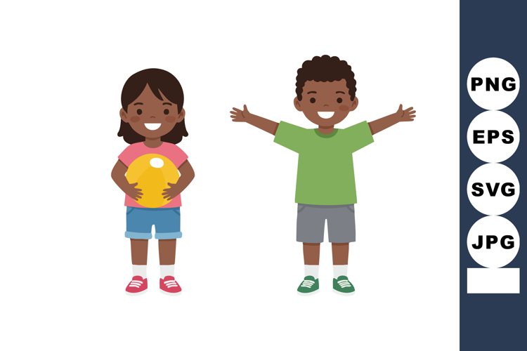 Playing Clipart Image 5