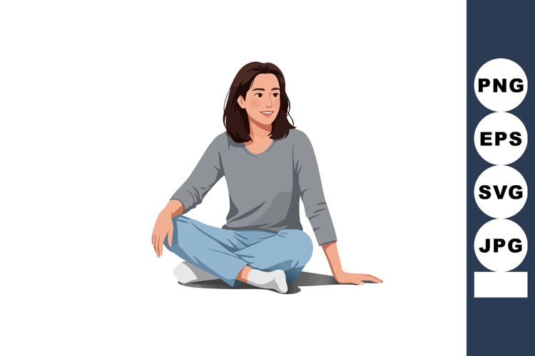 Woman Clipart Image 7