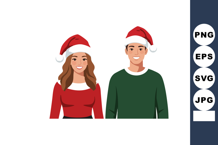 Christmas Hats Clipart Image 14