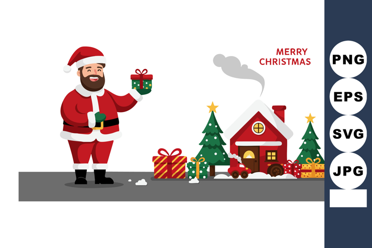 Santa Claus Clipart Image 10