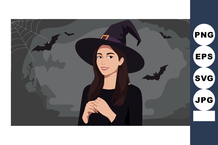 Witch Clipart Image 6