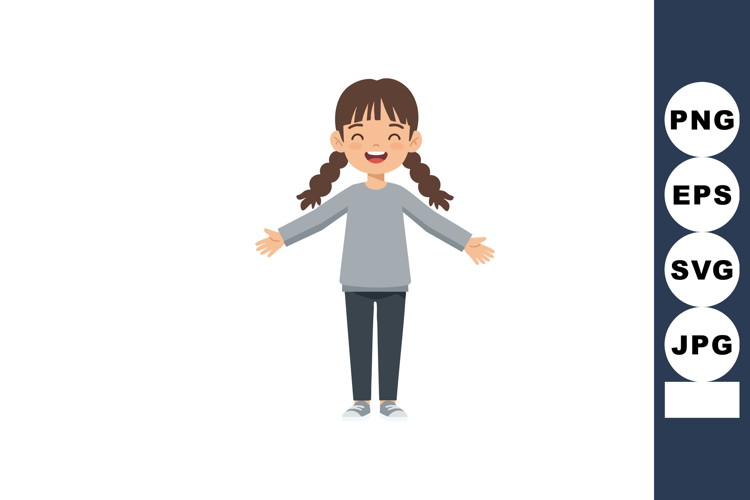 Girl Clipart Image 9