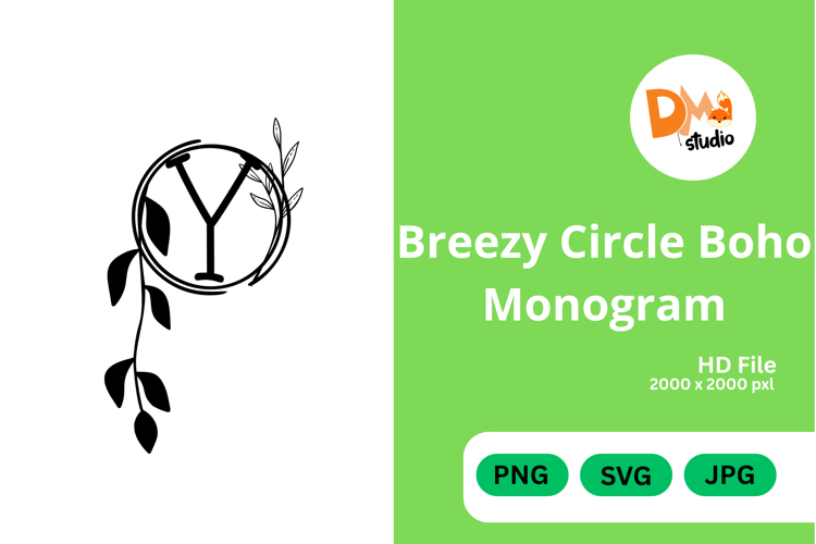 Cricut Monogram Svg Image 2