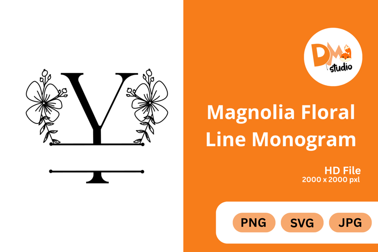 Magnolia Illustration Image 18