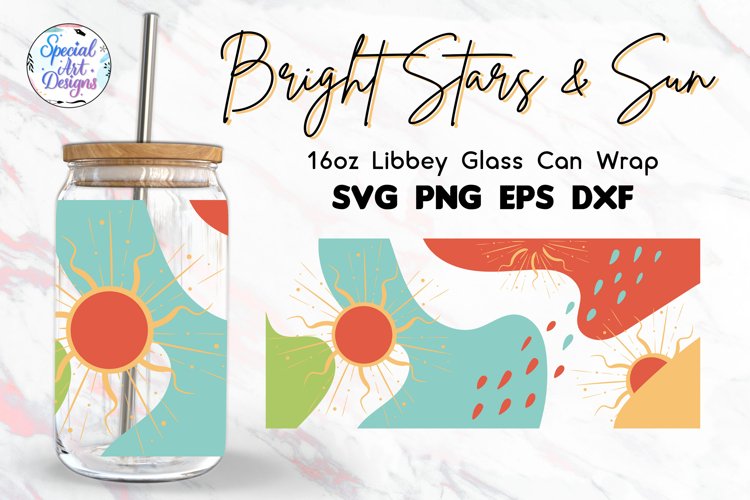 Sublimation Beer Can Glass Designs