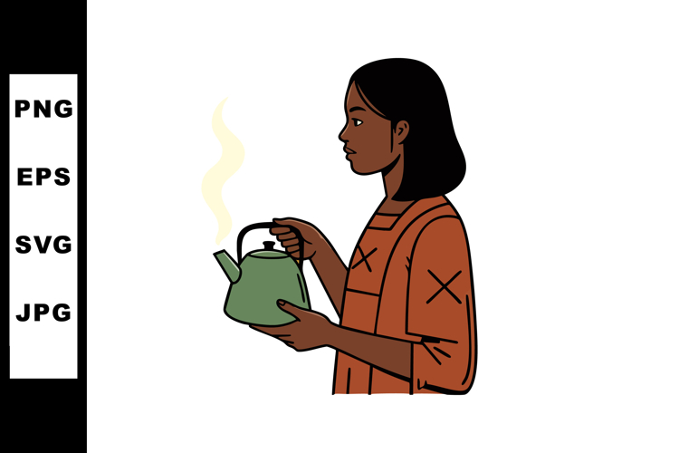 Teapot Clipart Image 14