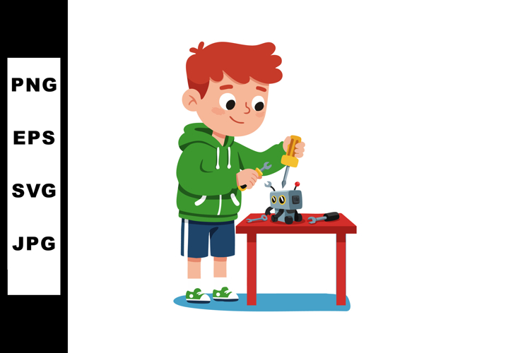 Boy Clipart Image 13
