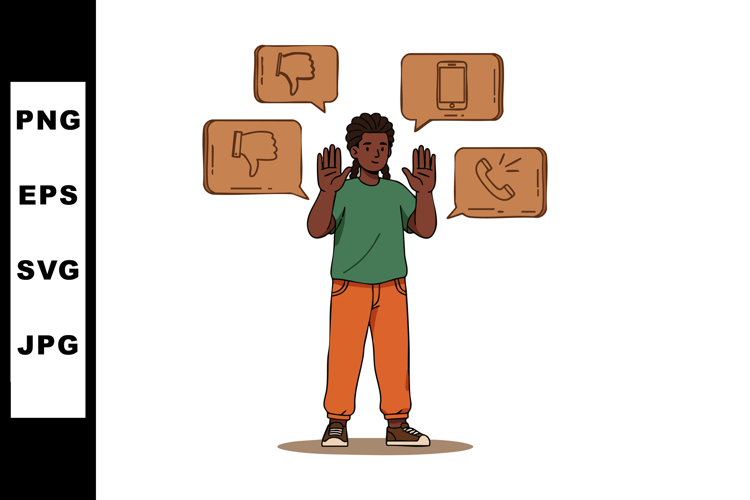 Thumbs Down Clipart Image 2