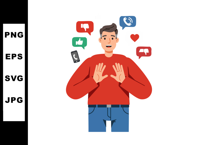 Social Media Clipart Image 2
