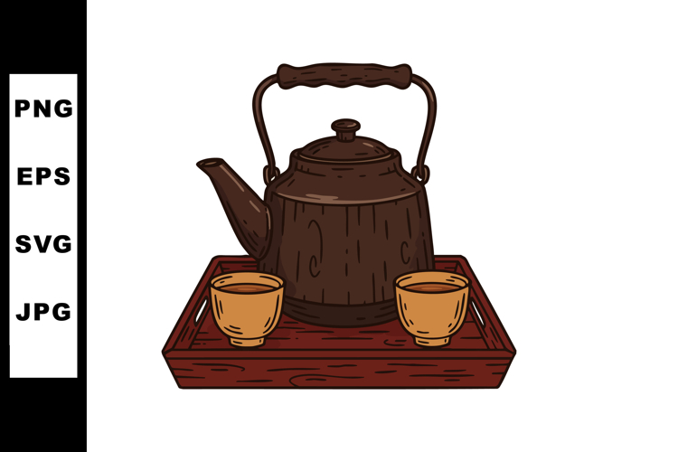 Teapot Clipart Image 4