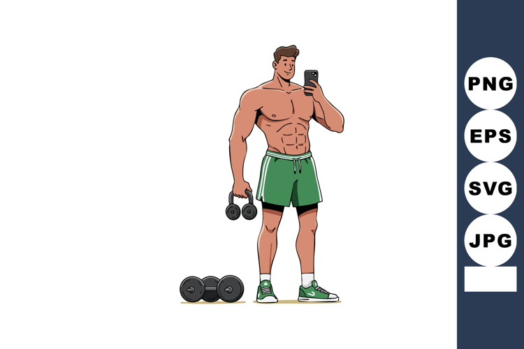 Selfie Clipart Image 9