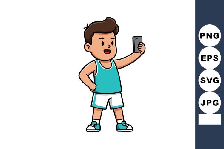 Selfie Clipart Image 17