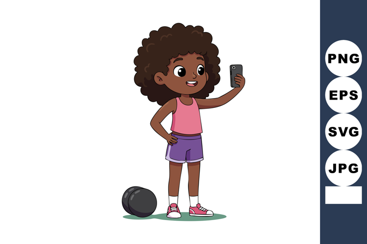 Selfie Clipart Image 16