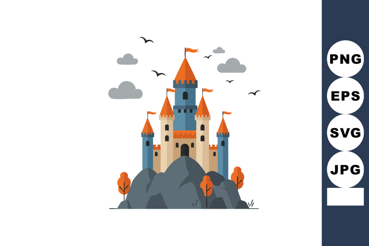Castle Clipart Image 15