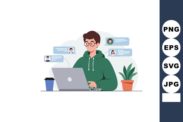 Laptop Clipart Image 19