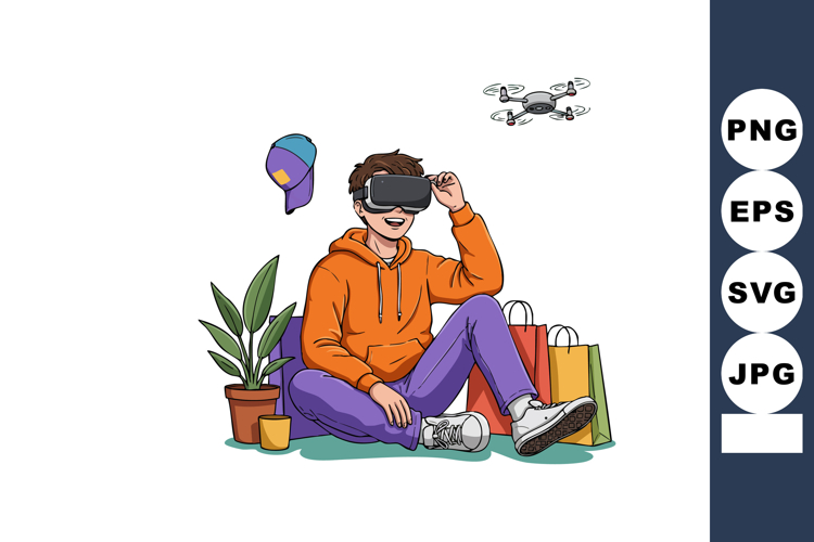 Headset Clipart Image 16