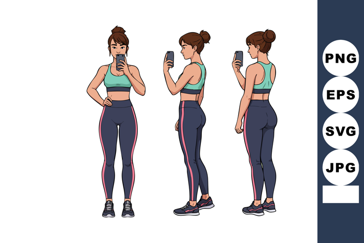Selfie Clipart Image 13