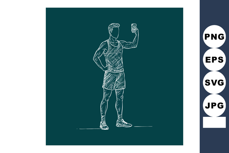 Selfie Clipart Image 12