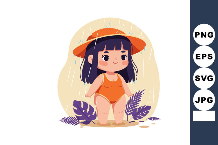 Raindrops Clipart Image 18