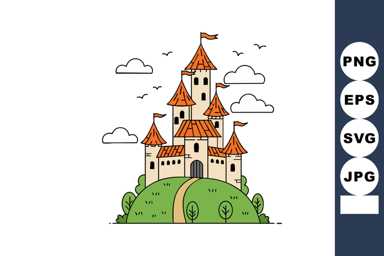 Castle Clipart Image 18