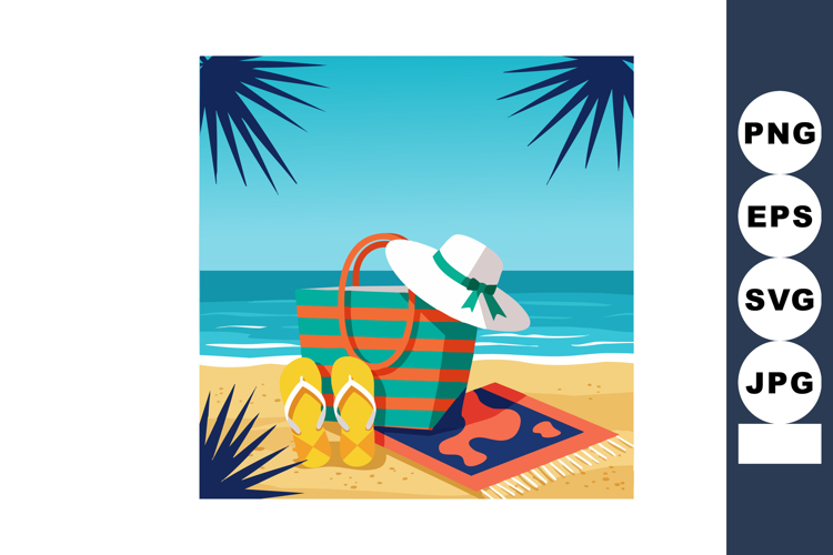 Beach Clipart Image 3