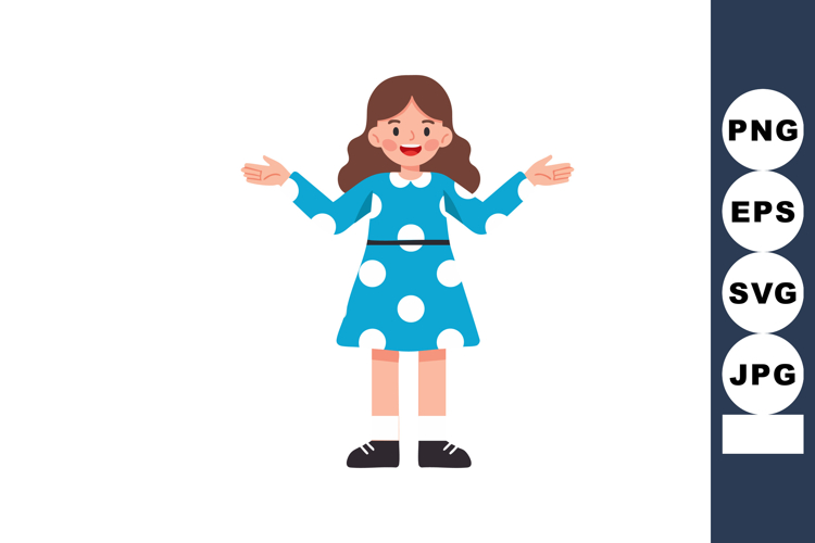 Girl Clipart Image 5