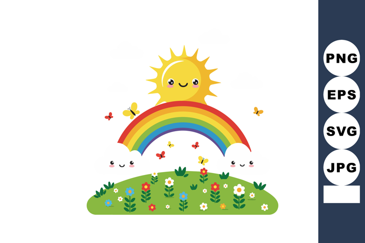 Cloud With Rain Clipart Image 13