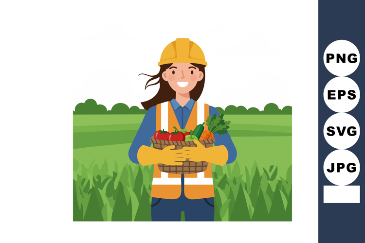 Farmer Clipart Image 5