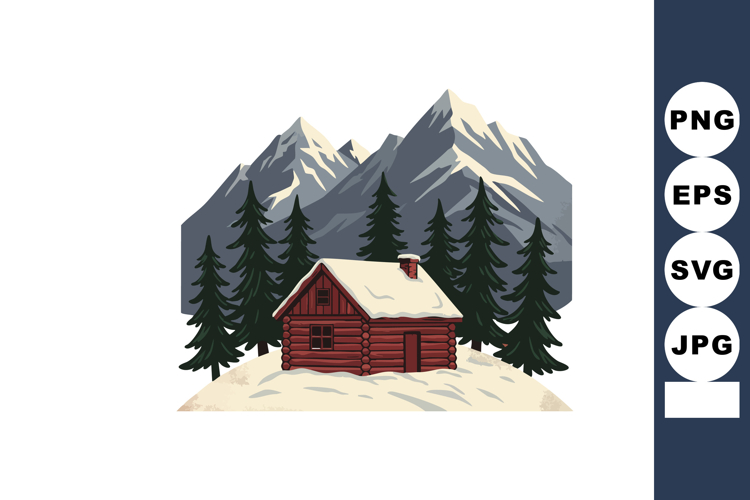 Cabin Clipart Image 6