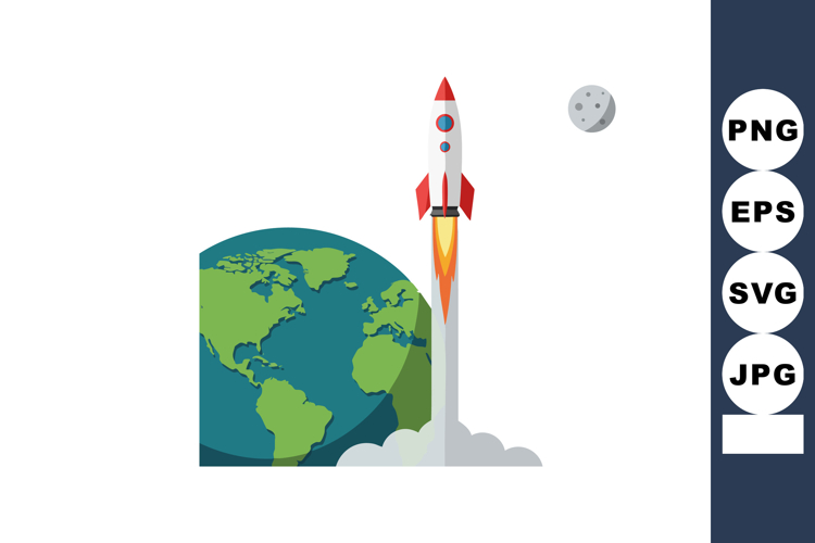 Rocket Clipart Image 15