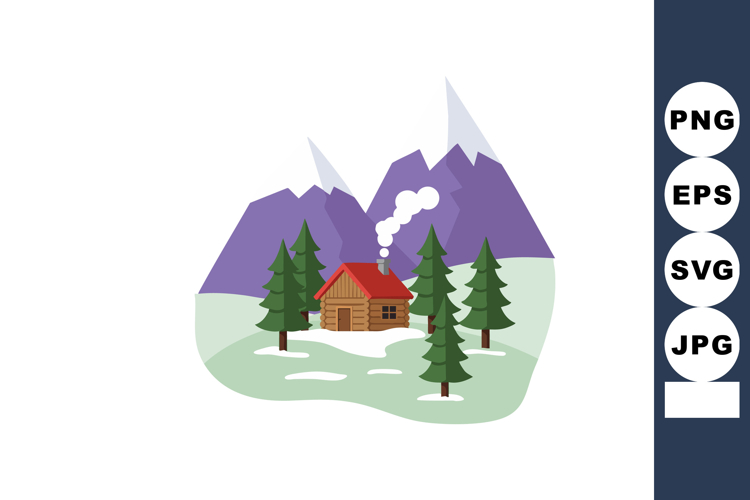 Cabin Clipart Image 2