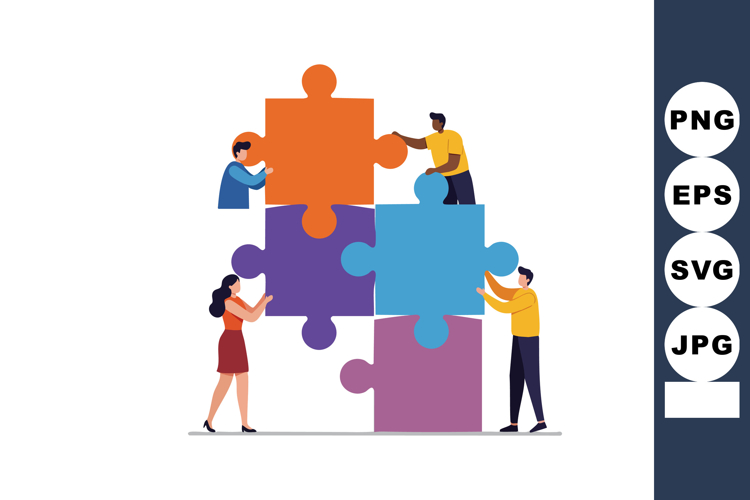 Puzzle Pieces Clipart Image 21
