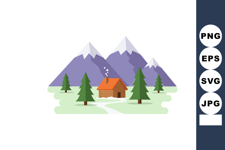 Cabin Clipart Image 23
