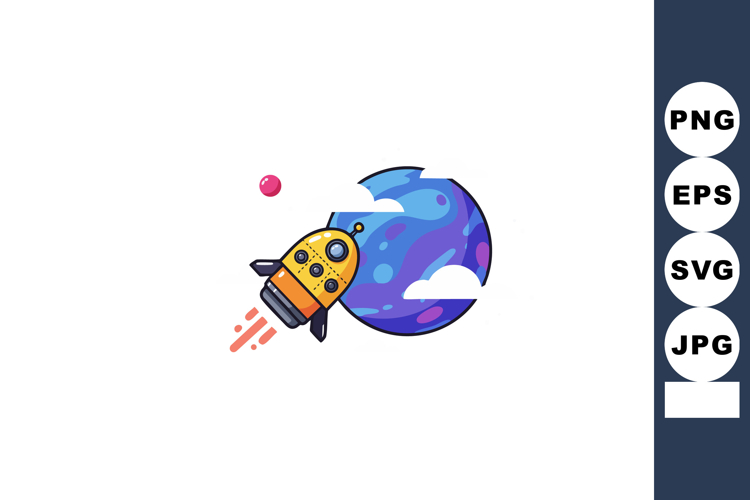Rocket Clipart Image 14